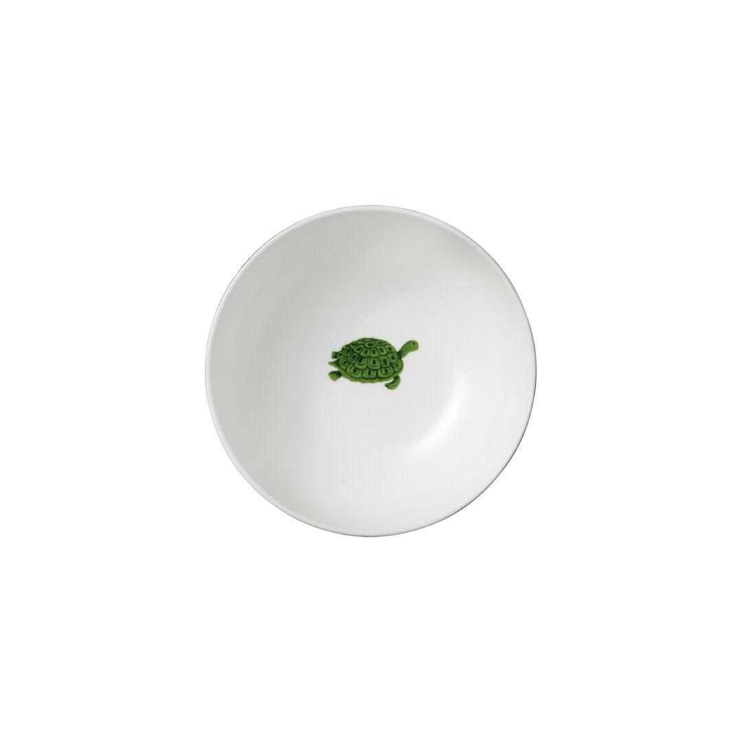 Utopia | Tableware | Sultan's Garden Green Coupe Bowl 14.5cm 35cl (5 3/4" 12 1/3oz) | Bespoke77