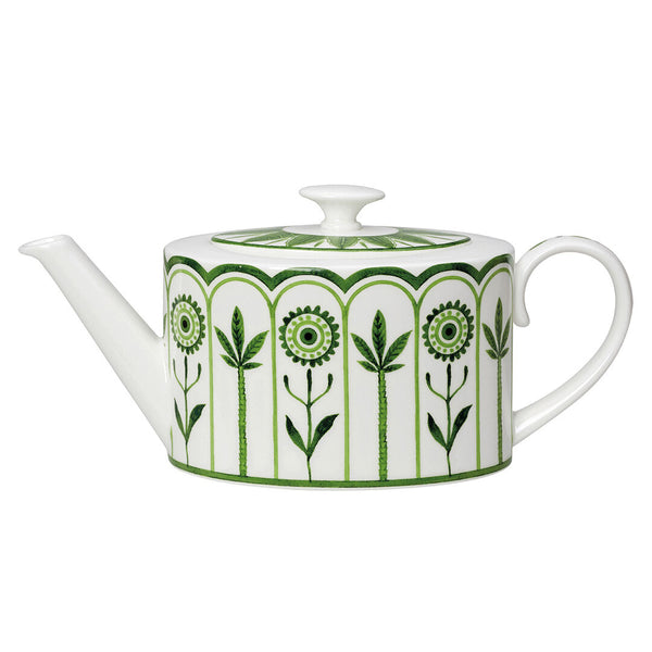 Utopia | Tableware | Sultan's Garden Green Coupe 2 Cup Oval Teapot Lid Fits AND0337 | Bespoke77