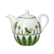 Utopia | Tableware | Sultan's Garden Green Coupe Tea For One Teapot 12.4cm 46cl (5" 16oz) | Bespoke77