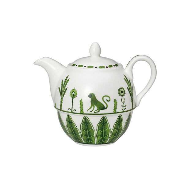 Utopia | Tableware | Sultan's Garden Green Coupe Tea For One Teapot Lid Fits AND0411B | Bespoke77