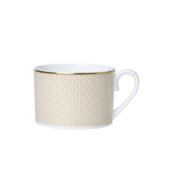 Utopia | Tableware | Diamond Gold Coupe Tea Can Cup 6cm 20cl (2 1/2" 7oz) | Bespoke77