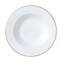 Utopia | Tableware | Diamond White Classic Large Rim Bowl 28cm 60cl (11" 21oz) | Bespoke77