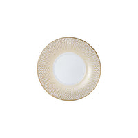 Utopia | Tableware | Diamond Gold Coupe Espresso Saucer 12cm (4 3/4") Fits AND0112 | Bespoke77