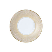 Utopia | Tableware | Diamond Gold Coupe Saucer 16cm (6 1/3") Fits AND0110 | Bespoke77