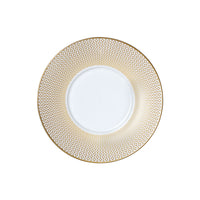 Utopia | Tableware | Diamond Gold Coupe Saucer 16cm (6 1/3") Fits AND0110 | Bespoke77