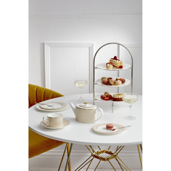 Utopia | Tableware | Diamond White Coupe Mug 9cm 35cl (3 1/2" 12 1/3oz) | Bespoke77