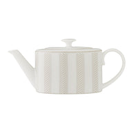 Utopia | Tableware | Bakewell Coupe 2 Cup Oval Teapot 10cm 55cl (4" 19 1/3oz) | Bespoke77