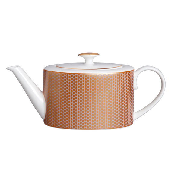 Utopia | Tableware | Quanta Coupe 2 Cup Oval Teapot 10cm 55cl (4" 19 1/3oz) | Bespoke77