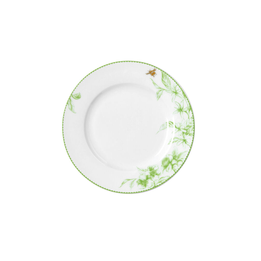 Utopia | Tableware | Hive Green Classic Plate 16.8cm (6 1/2") | Bespoke77