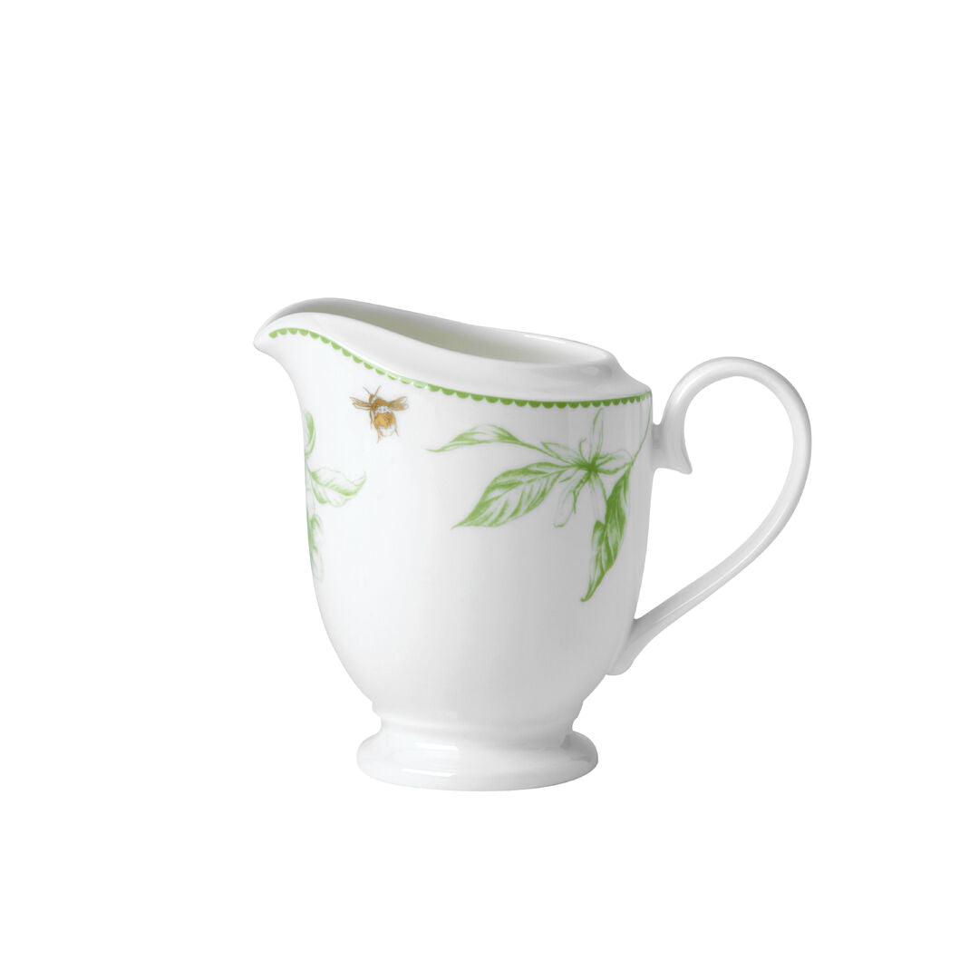 Utopia | Tableware | Hive Green Classic Milk Jug 10.5cm 25cl (4 1/6" 9oz) | Bespoke77
