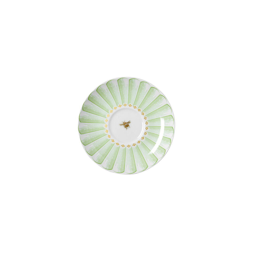 Utopia | Tableware | Hive Green Classic Espresso Saucer 12cm (4 3/4") Fits AND0112 | Bespoke77