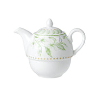 Utopia | Tableware | Hive Green Coupe Tea For One Teapot 12.4cm 46cl (5" 16oz) | Bespoke77