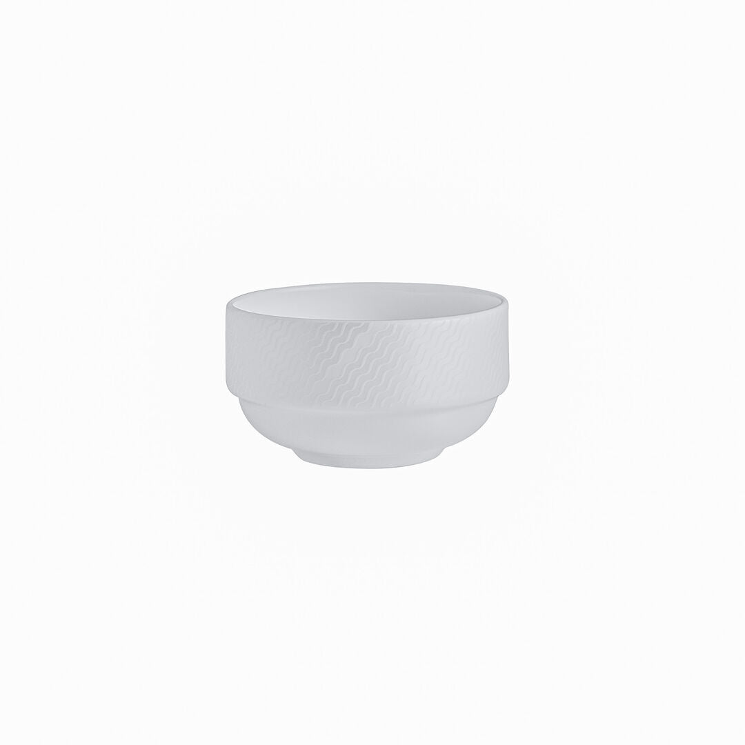 Utopia | Tableware | Lahari Stacking Soup Cup 28.5cl (10oz) Fits Saucer AND0107 | Bespoke77