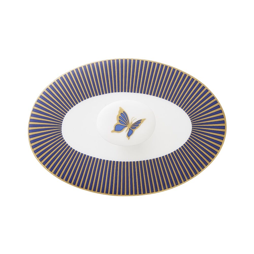 Utopia | Tableware | Makira Coupe Oval Sugar Lid Fits AND0335 | Bespoke77