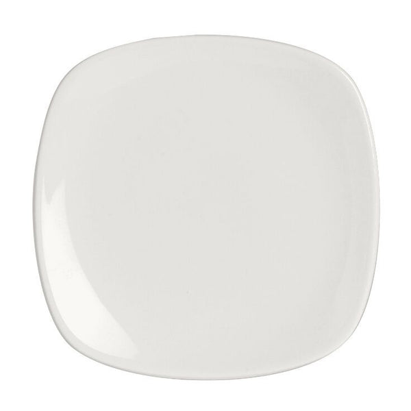 Utopia | Tableware | Monaco White Quadro Plate 14cm (5 1/2") | Bespoke77