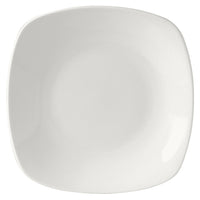Utopia | Tableware | Monaco White Quadro Plate 23cm (9") | Bespoke77