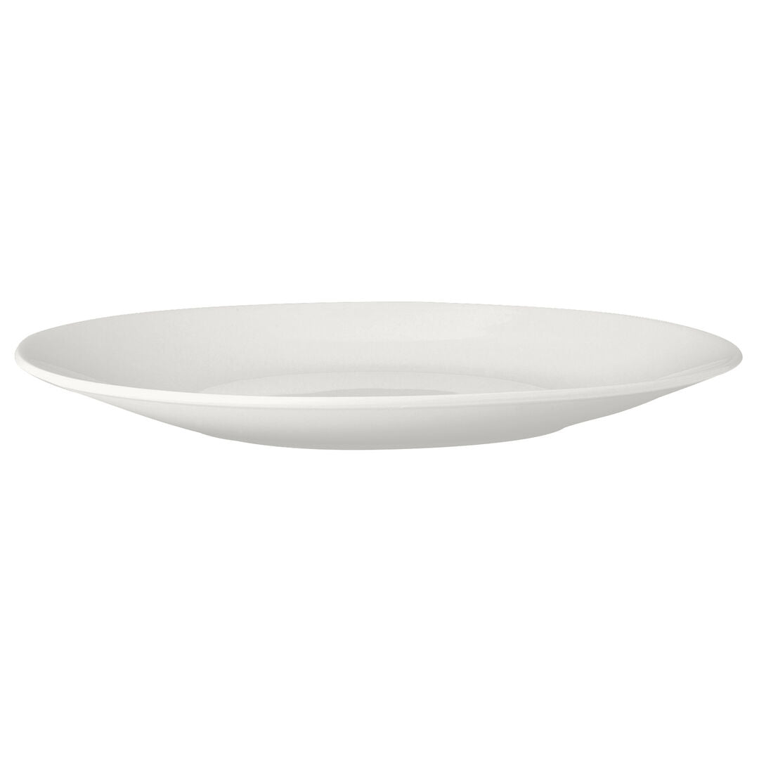 Utopia | Tableware | Monaco White Contour Plate 30.5cm (12") | Bespoke77