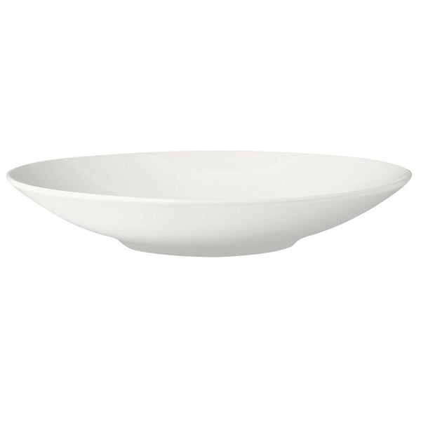 Utopia | Tableware | Monaco White Contour Bowl 25.5cm 101.5cl (10" 35 5/7oz) | Bespoke77