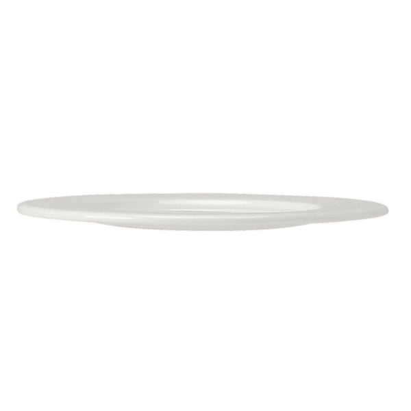 Utopia | Tableware | Monaco White Wide Rim Plate 16cm (6 1/4") | Bespoke77