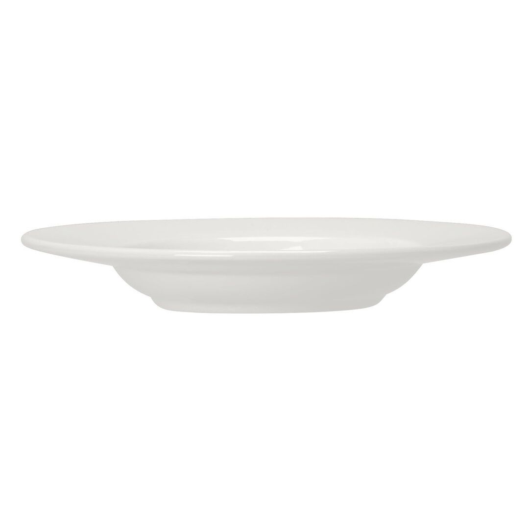 Utopia | Tableware | Monaco White Rococo Can Saucer 16.5cm (6 1/2") | Bespoke77