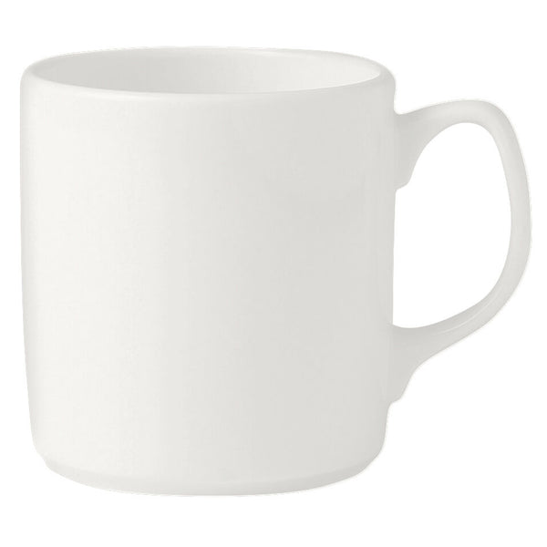 Utopia | Tableware | Monaco White Atlantic Mug 34cl (12oz) | Bespoke77