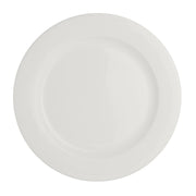 Utopia | Tableware | Monaco White Flat Rim Plate 30.5cm (12") | Bespoke77
