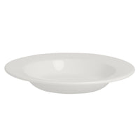 Utopia | Tableware | Monaco White Soup Plate 22.25cm 34.75cl (8 3/4" 12 1/5oz) | Bespoke77