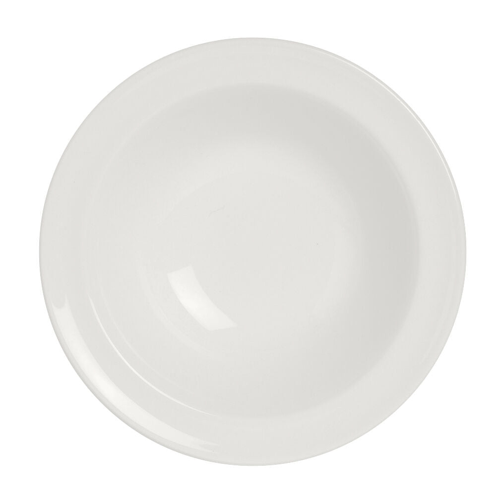 Utopia | Tableware | Monaco White Rim Fruit 13.5cm (5 1/4") | Bespoke77