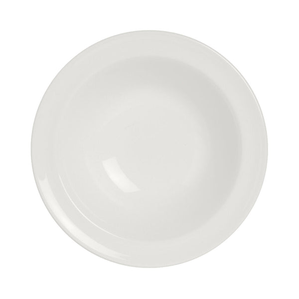 Utopia | Tableware | Monaco White Rim Fruit 16.5cm (6 1/2") | Bespoke77