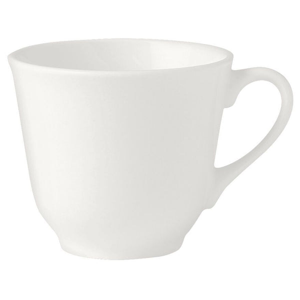 Utopia | Tableware | Monaco White Tall Cup 22.75cl (8oz) | Bespoke77
