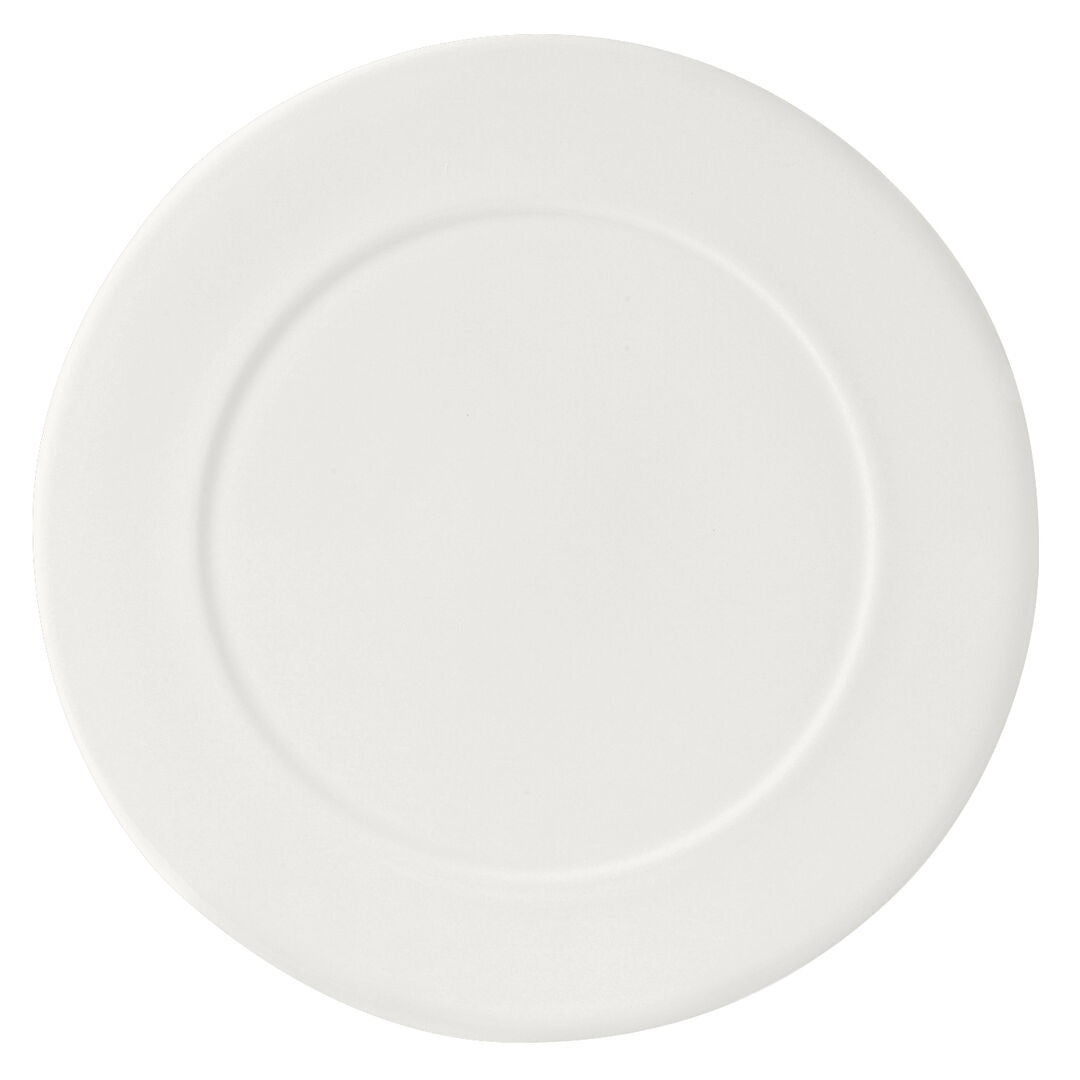 Utopia | Tableware | Monaco White Presentation Plate 30.5cm (12") | Bespoke77