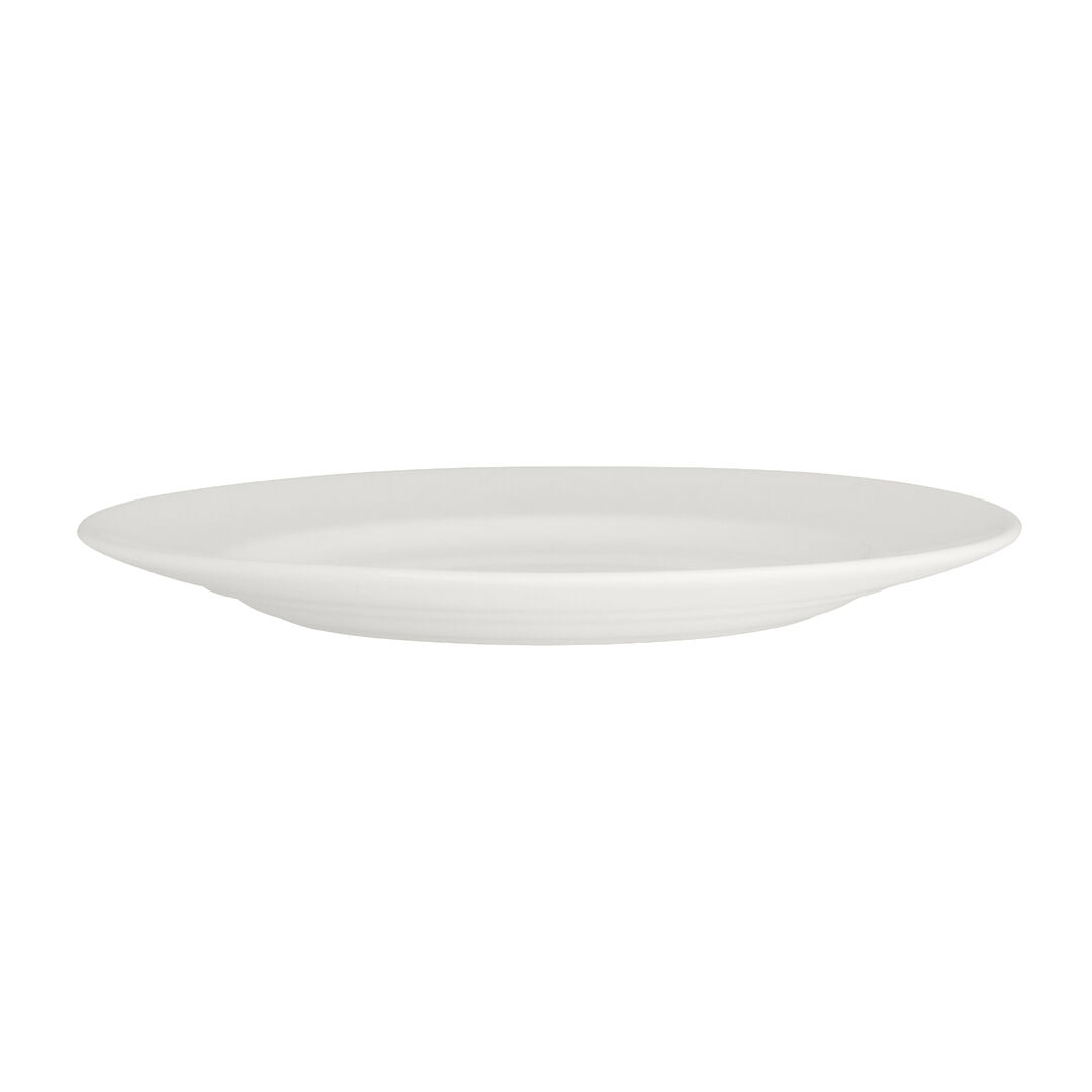 Utopia | Tableware | Monaco White Vogue Plate 20.25cm (8") | Bespoke77