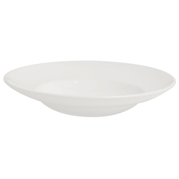 Utopia | Tableware | Monaco White Nouveau Bowl 23cm 21.25cl (9" 7 1/2oz) | Bespoke77