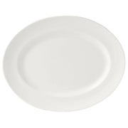 Utopia | Tableware | Monaco White Oval Vogue Plate 28cm (11") | Bespoke77