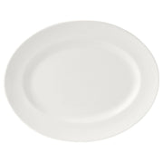 Utopia | Tableware | Monaco White Oval Vogue Plate 20.25cm (8") | Bespoke77