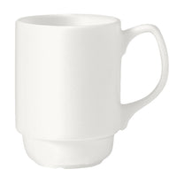 Utopia | Tableware | Monaco White Stacking Beaker 26cl (9oz) | Bespoke77