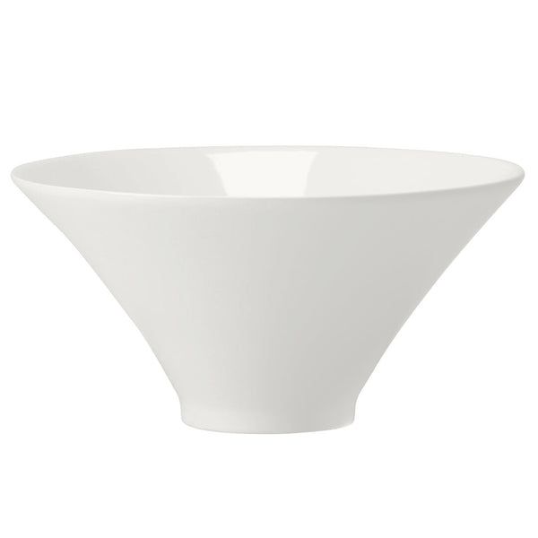 Utopia | Tableware | Monaco White Axis Bowl 15.25cm (6") | Bespoke77
