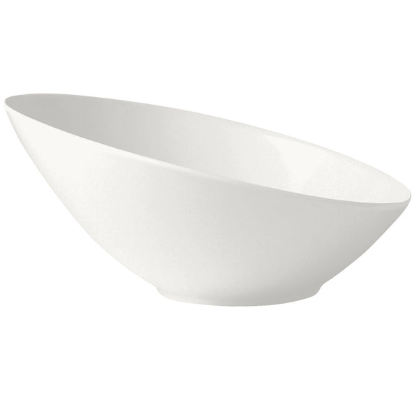 Utopia | Tableware | Monaco White Sheer Bowl 17.8cm 39.75cl (7" 14oz) | Bespoke77