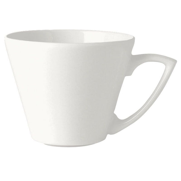 Utopia | Tableware | Monaco White Cone Cup 22.75cl (8oz) | Bespoke77