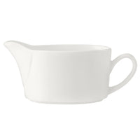 Utopia | Tableware | Monaco White Vogue Sauce Boat 34cl (12oz) | Bespoke77