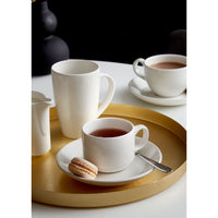 Utopia | Tableware | Monaco White Vogue Teapot 34cl (12oz) Lid C666 | Bespoke77