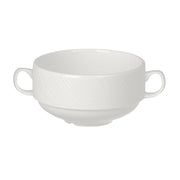 Utopia | Tableware | Spyro Handled Stacking Soup Cup 28.5cl (10oz) | Bespoke77