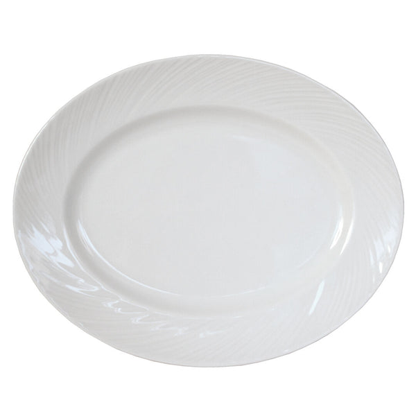 Utopia | Tableware | Spyro Oval Plate 20.25cm (8") | Bespoke77