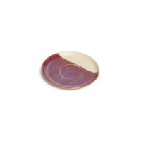 Californian Purple Shoreline Stoneware Cappuccino Saucer 15.5cm Dia