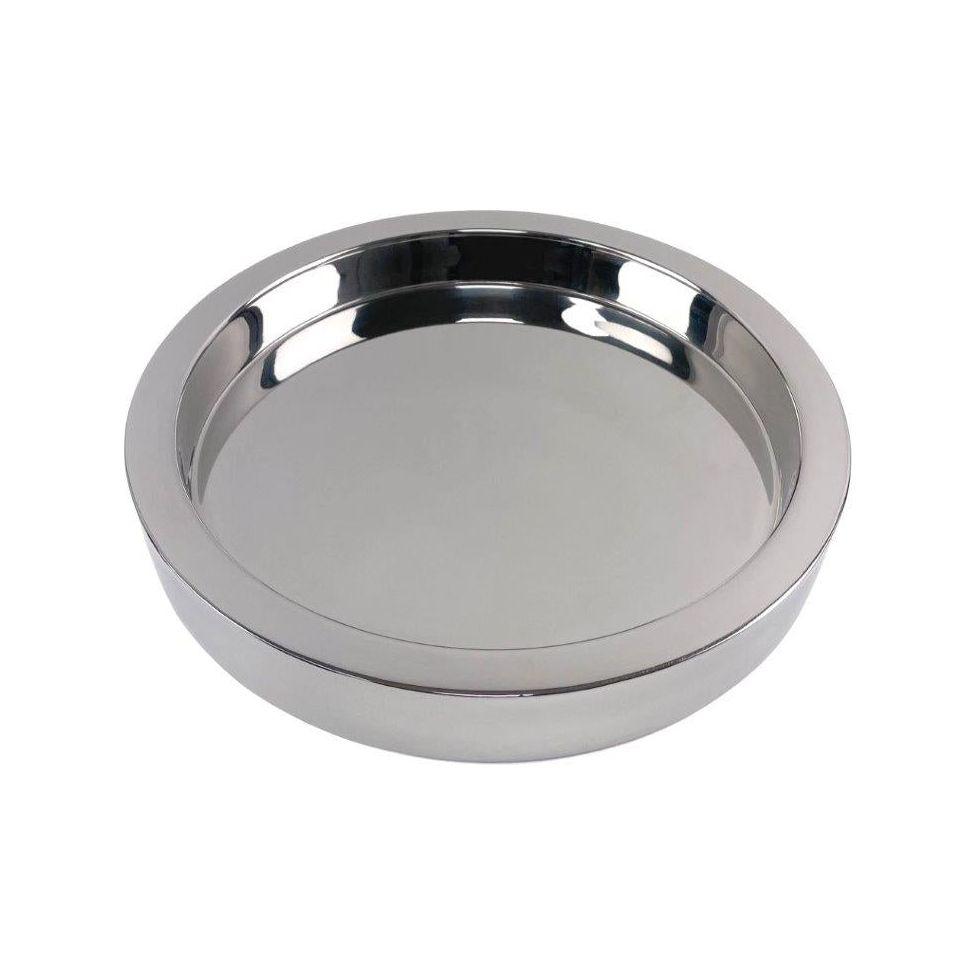 14" Highly Polished Double Wall Tray