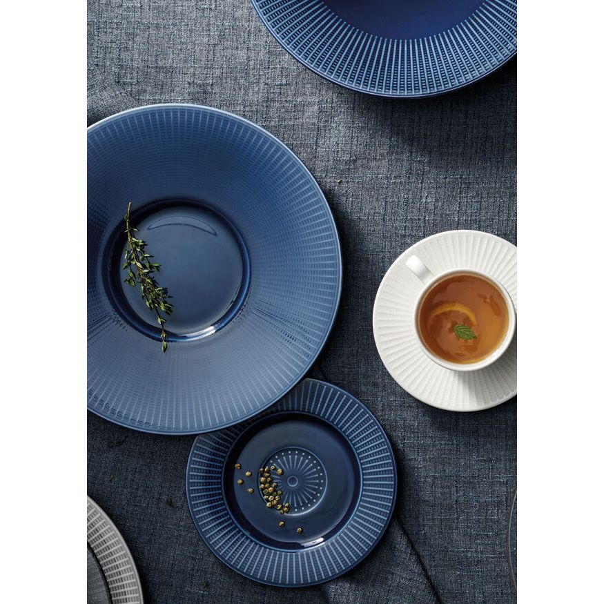 Utopia | Tableware | Willow Azure Medium Gourmet Plate 28.5cm (11 1/4") | Bespoke77