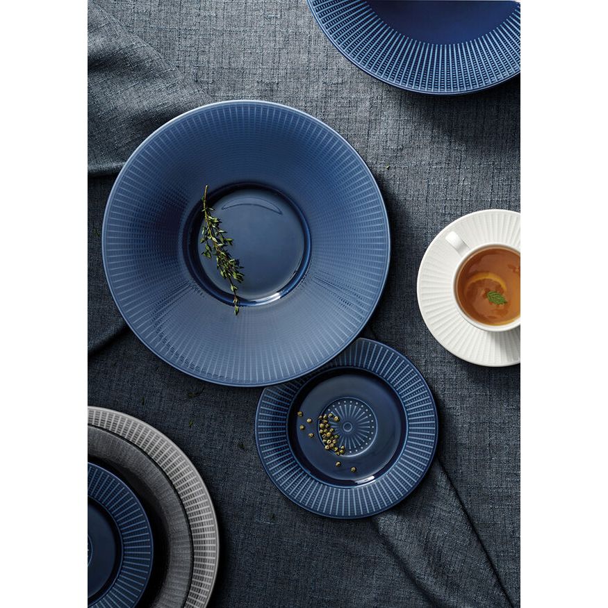 Utopia | Tableware | Willow Azure Gourmet Deep Coupe Bowl 28cm (11") | Bespoke77
