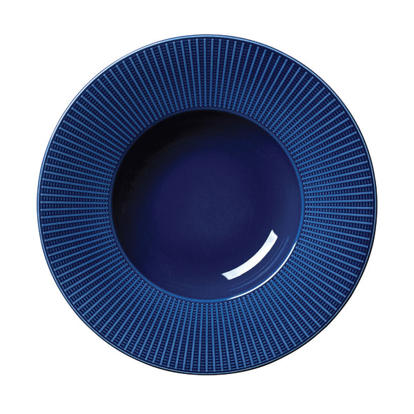 Utopia | Tableware | Willow Azure Gourmet Deep Rim Bowl 28.5cm (11 1/4") | Bespoke77