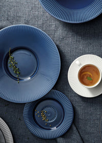 Utopia | Tableware | Willow Azure Gourmet Deep Rim Bowl 28.5cm (11 1/4") | Bespoke77