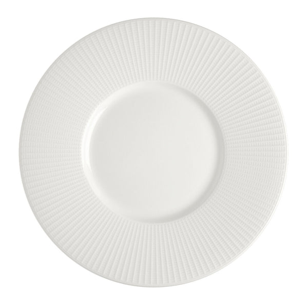Utopia | Tableware | Willow Medium Gourmet Plate 28.5cm (11 1/4") | Bespoke77